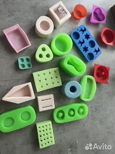 Силиконовые формы для мыла