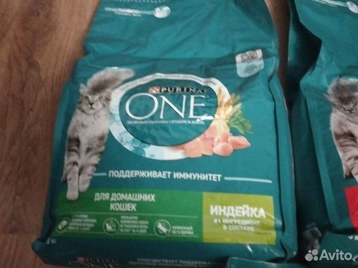 Сухой корм для кошек purina one 3 кг