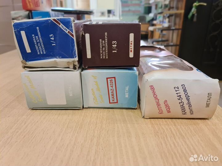 Коробки для моделей 1:43 Камаз