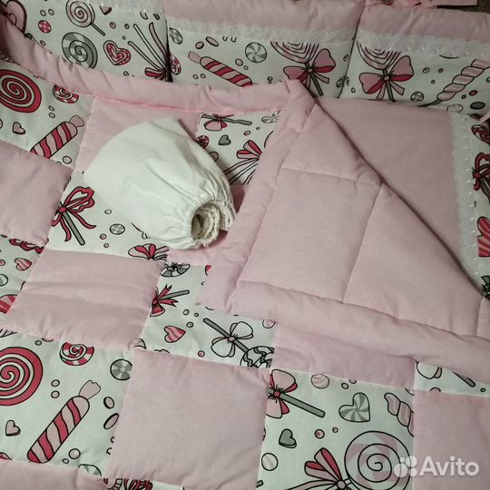 Бортики в детскую кроватку