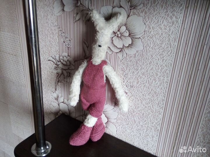 Мягкая игрушка заяц