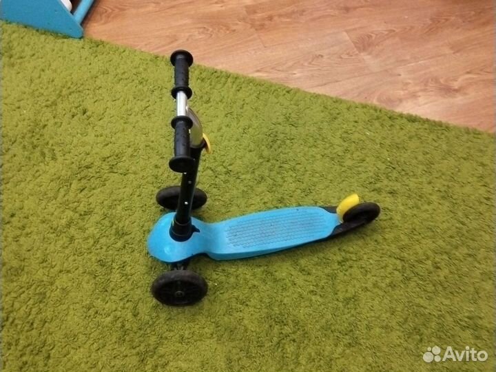 Самокат детский трехколесный бу