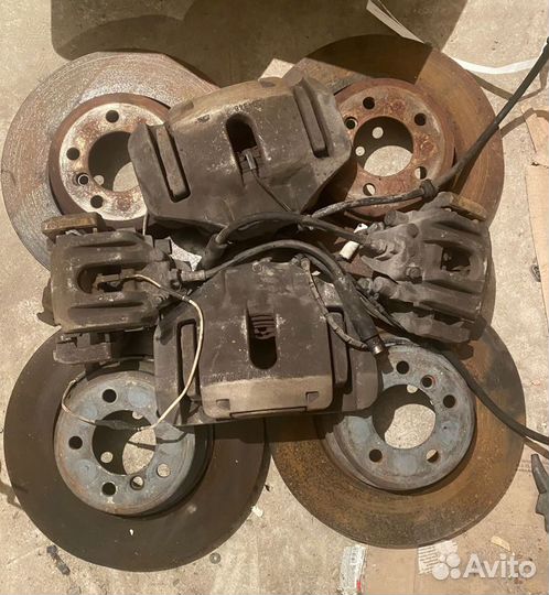 Комплект тормозов на Bmw e65 e66