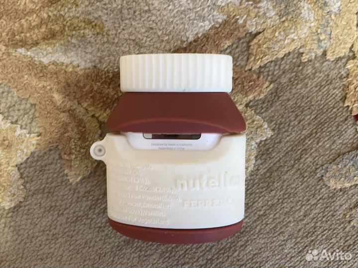 Чехол на airpods 2 «Nutella»