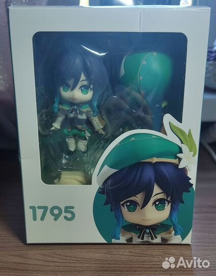 Аниме фигурка Венти genshin impact (10 см) 1795
