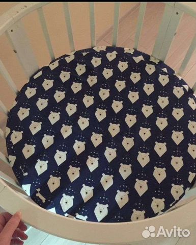 Простынь детская на резинке