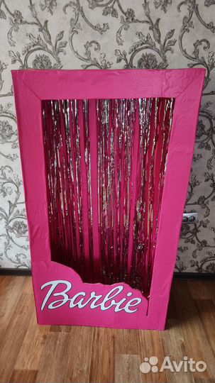 Коробка Барби для фотозоны