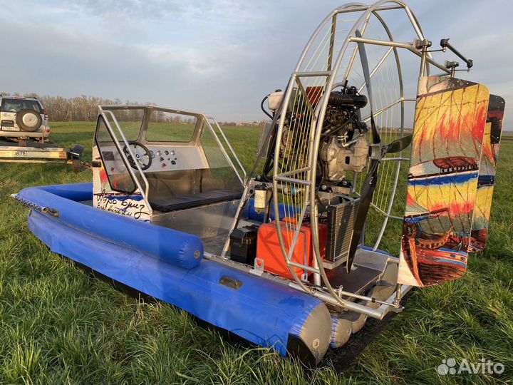 Аэролодка Бриз 420 с двигателем Honda L15 A