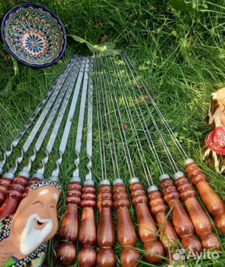 Шампура из нержавейки 40/45см