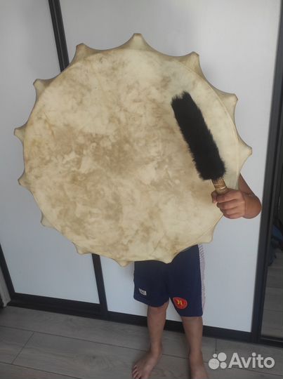 Бубен из кожи косули