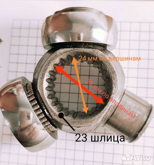 Шрус внутренний правый Toyota Avensis