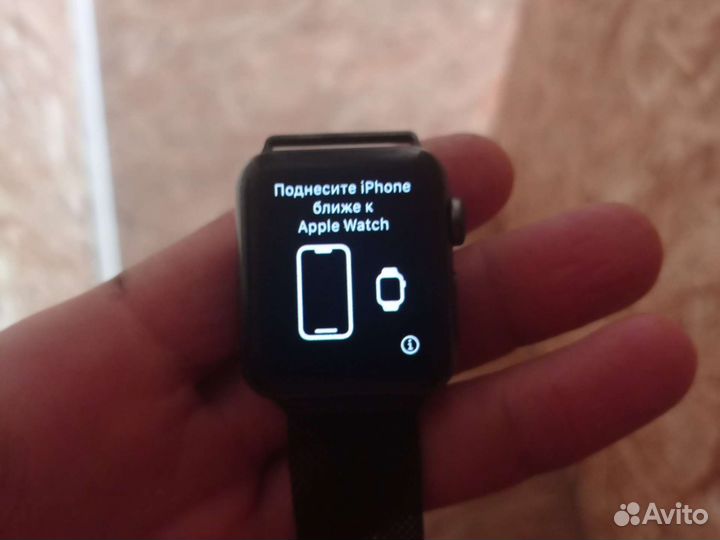 Часы apple watch 3 38 mm nike