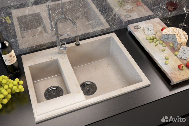 Раковина из искусственного камня из акрила