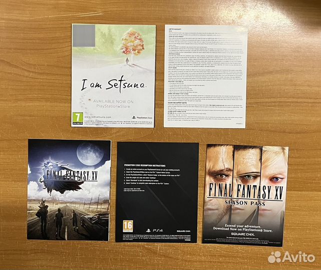 PS4 Final Fantasy XV Deluxe Edition (Steelbook)