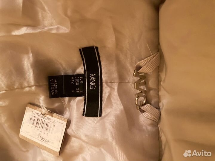 Пальто новое зимнее пуховик s-xs 42-44 MNG