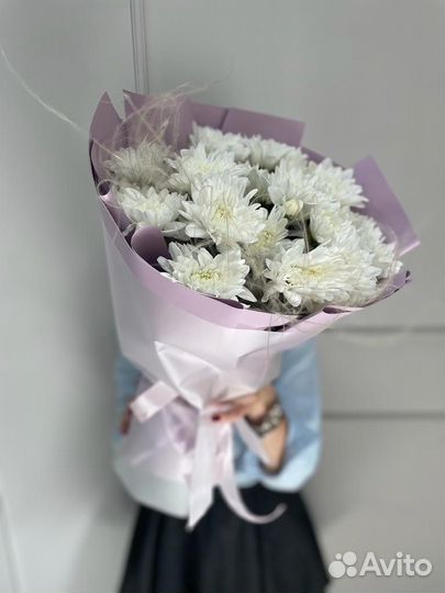 Букет из хризантем