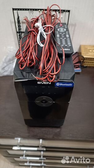 Полочная акустика sven 5 в 1 + subwoofer