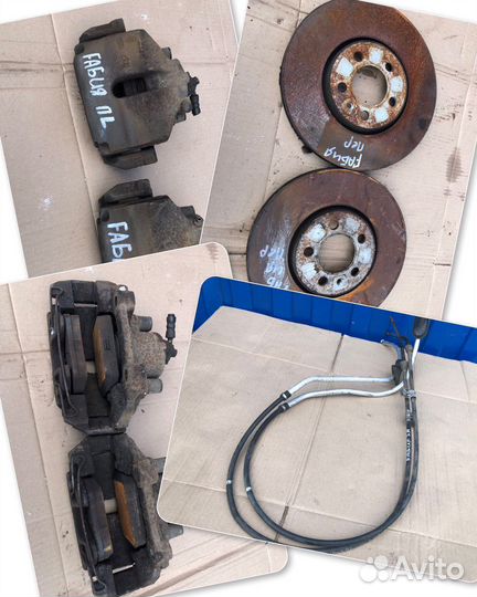 Тормозная система Skoda Fabia 2007-2015