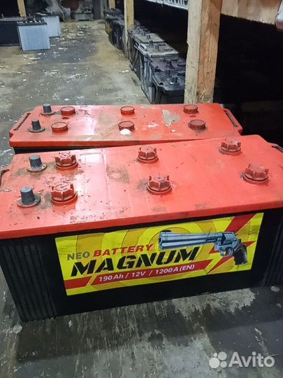 Аккумулятор грузовой 190 ah