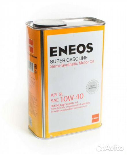 10w-40 eneos Super Gasoline 1л SL