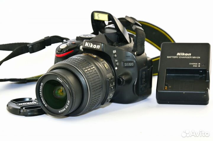 Nikon D5100 16.2MP Kit AF-S VR 18-55