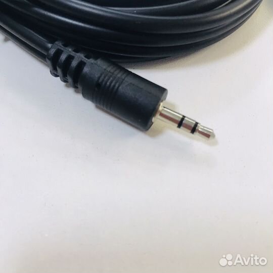 Провод 2rca jack 2 метра \ тюльпаны -aux