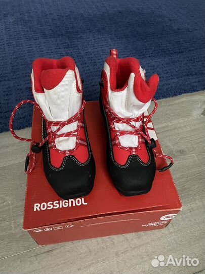 Rossignol лыжные ботинки детские р 34