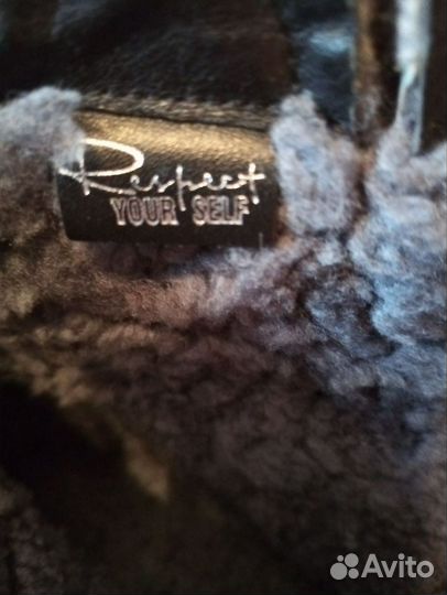 Ботинки муж Respect нат кожа мех зима 43-44р