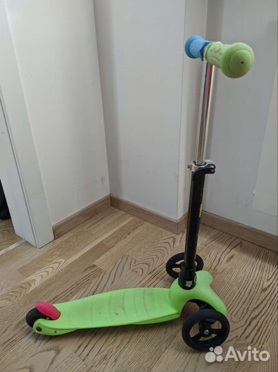 Самокат детский трехколесный бу