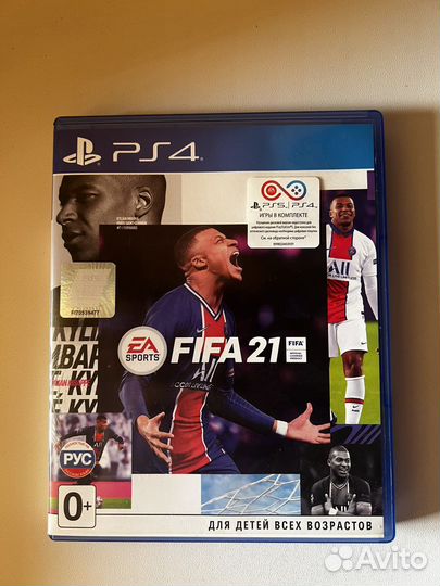 Игра для приставки PS4 FIFA 21