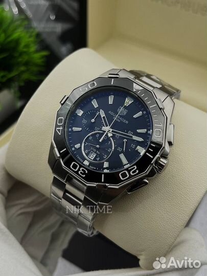 Брутальные мужские часы Tag Heuer