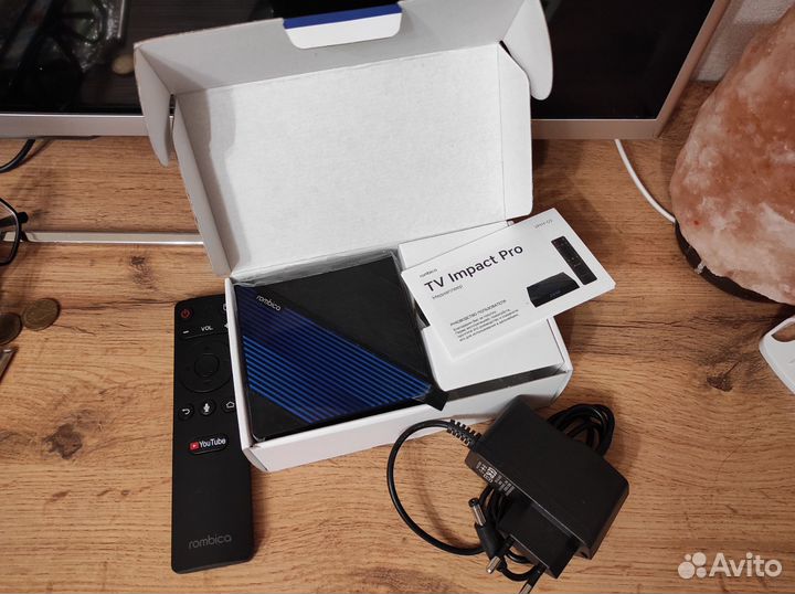 Смарт тв приставка 4K Rombica TV Impact Pro