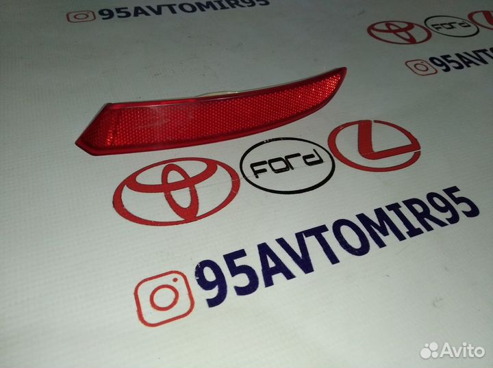 Катафот бампера Mercedes GLK 2012-2015