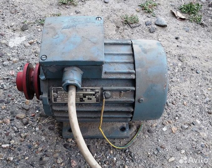 Электродвигатель 220/380 0,37 кВт 840 об/мин