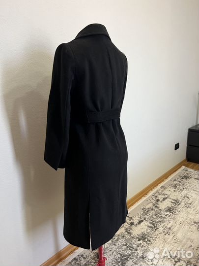 Пальто Mac&Co черное, шерсть 36 размер