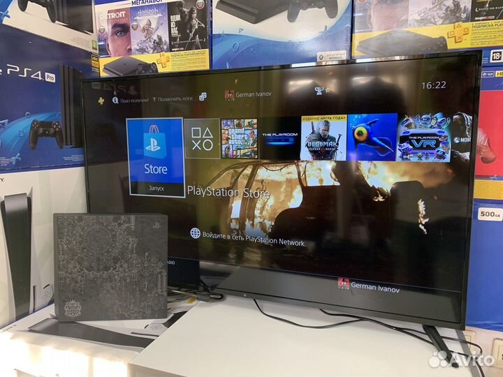 Playstation 4 Pro Limited Edition + 9 Игр