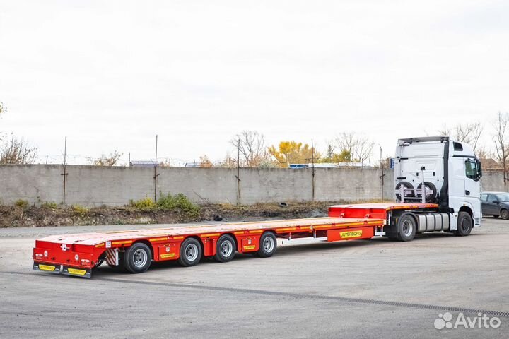 Полуприцеп трал (тяжеловоз) Juterborg 985244, 2024