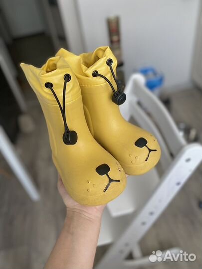 Детские резиновые сапоги