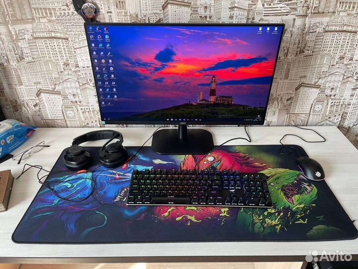 Игровой компьютер Xeon E5 2640 16GB GTX 1660 super