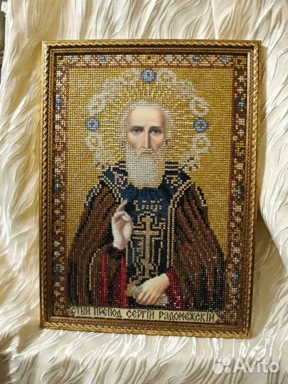 Икона алмазная живопись, вышевка