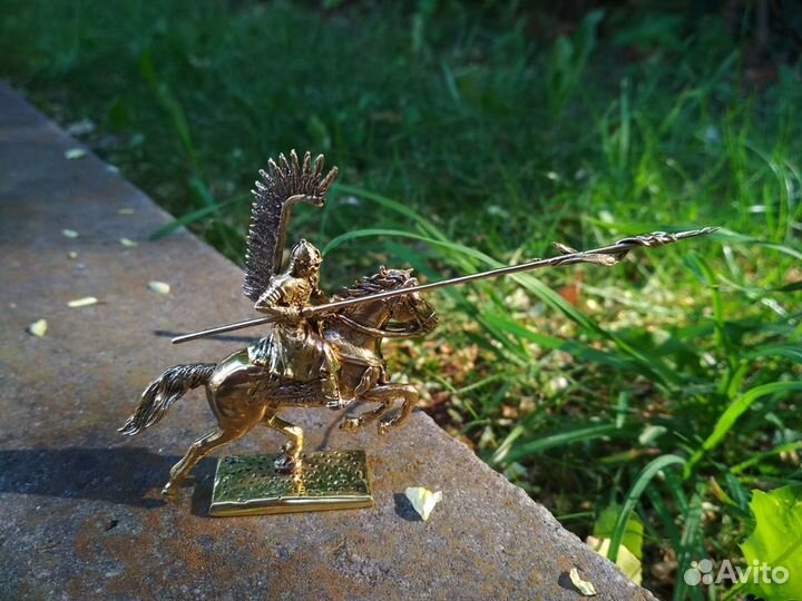 Всадник бронза литьё авторская работа