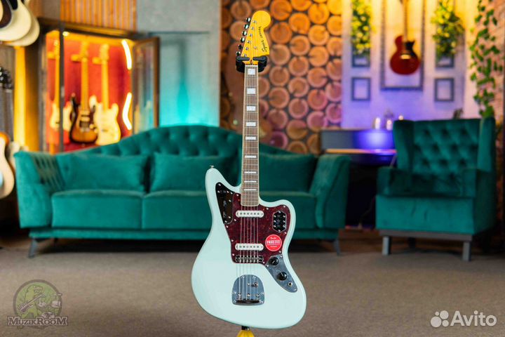 Squier Classic Vibe '70s Jaguar Surf Green