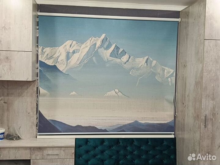 Рулонные шторы на балкон