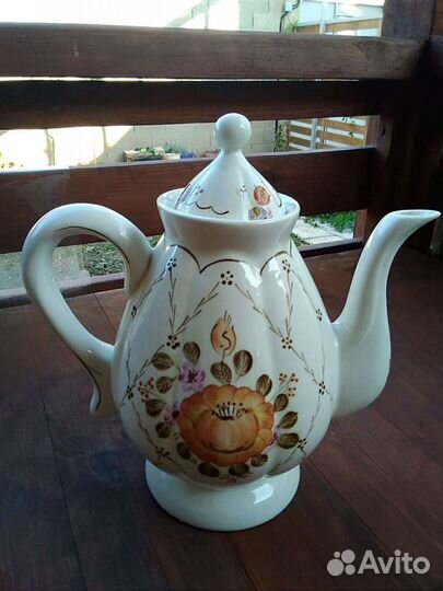 Семикаракорская керамика,чайник,ручная работа