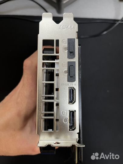 Видеокарта MSI GTX1660 super 6GB ventus XS OC б/У