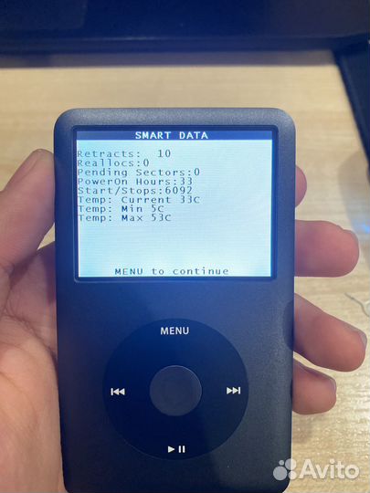 Плеер iPod 120гб