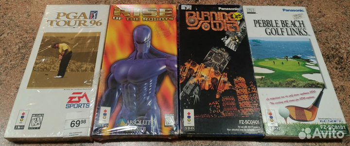 Panasonic 3DO Лонгбоксы Игры