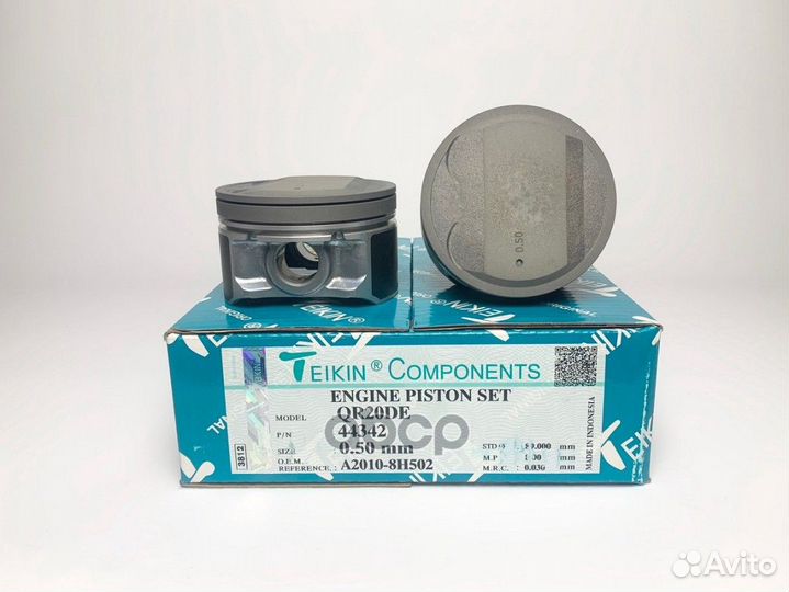 Поршни (к-т 4 шт) nissan X-trail QR20DE 00-07