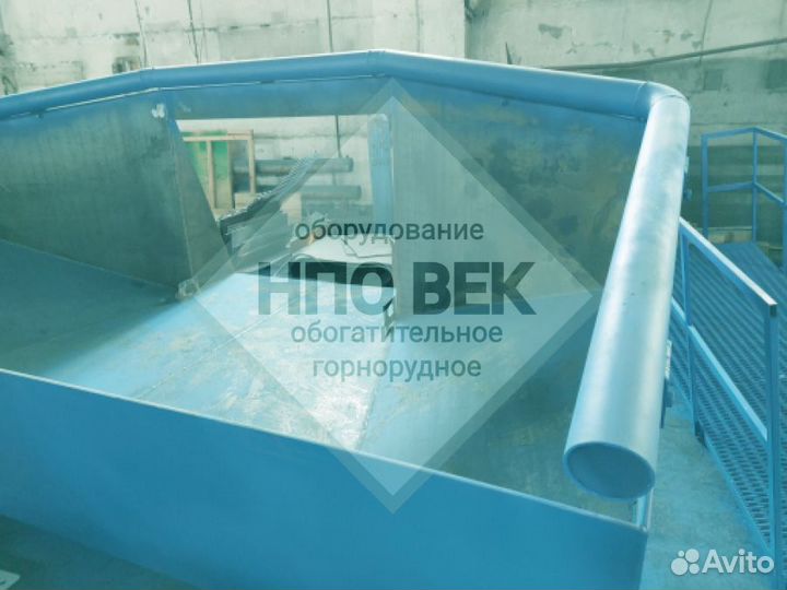 Промывочный прибор на базе грохота гит 42