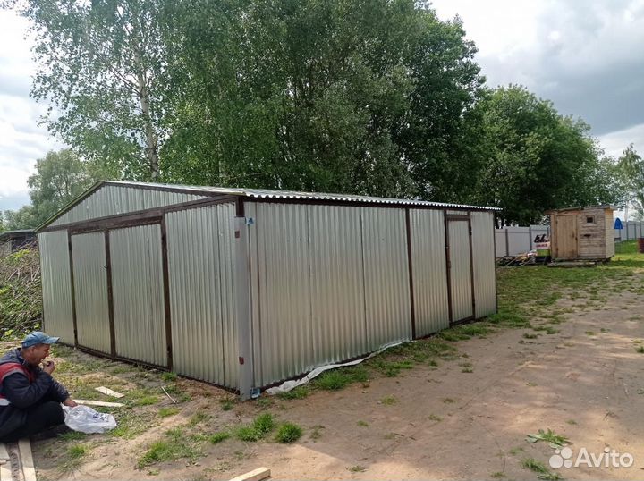 Гараж металлический